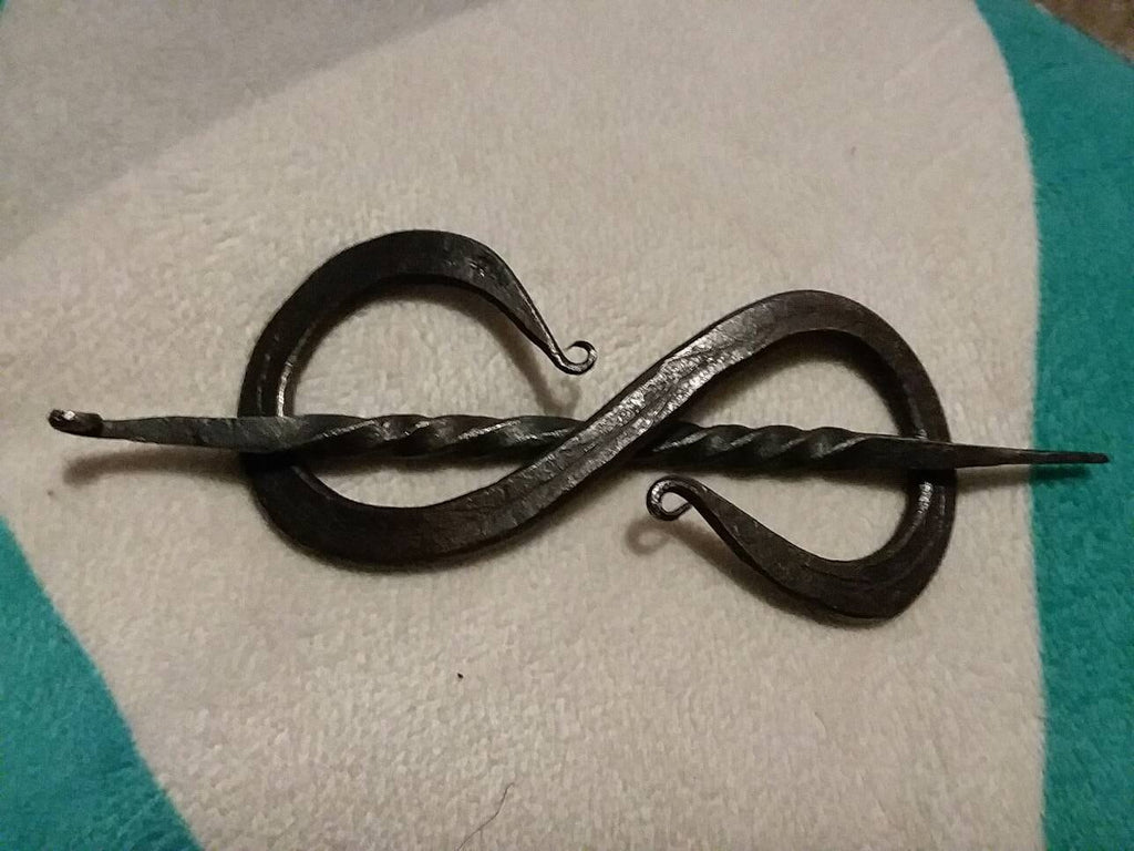 Hand forged hairpins