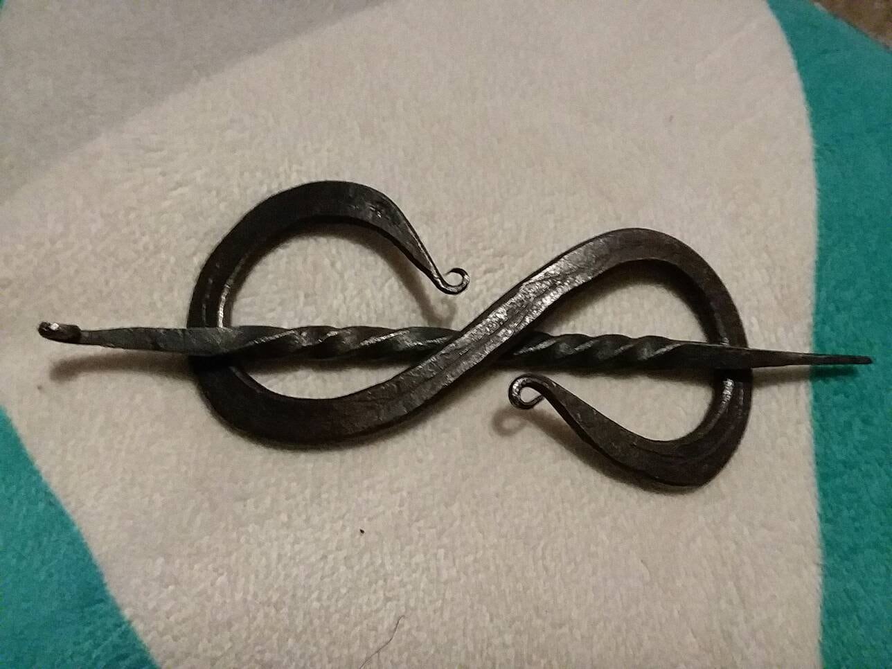 Hand forged hairpins