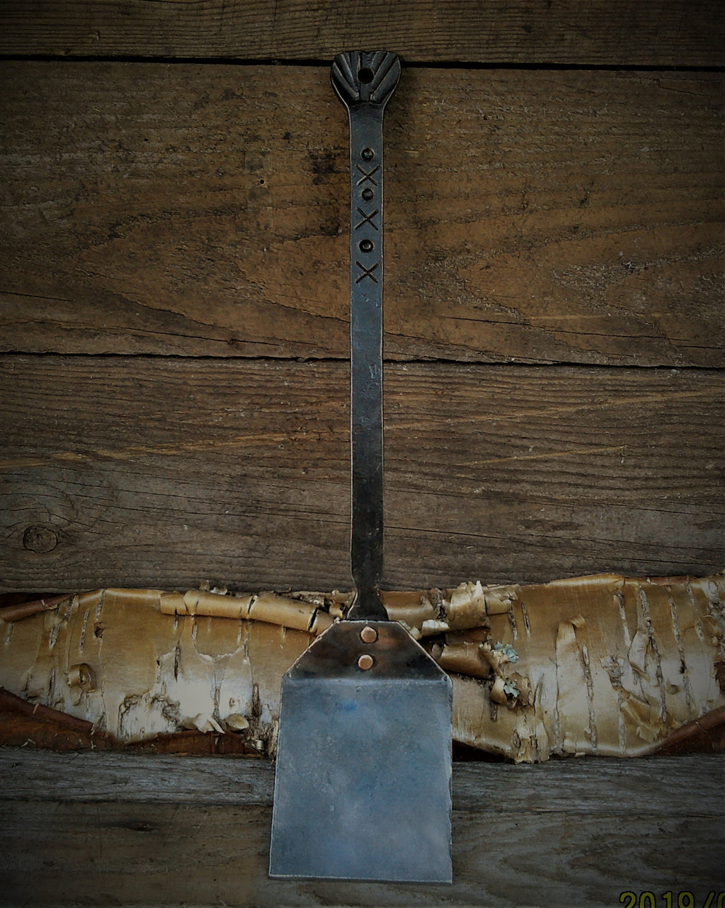 Hand forged spatula