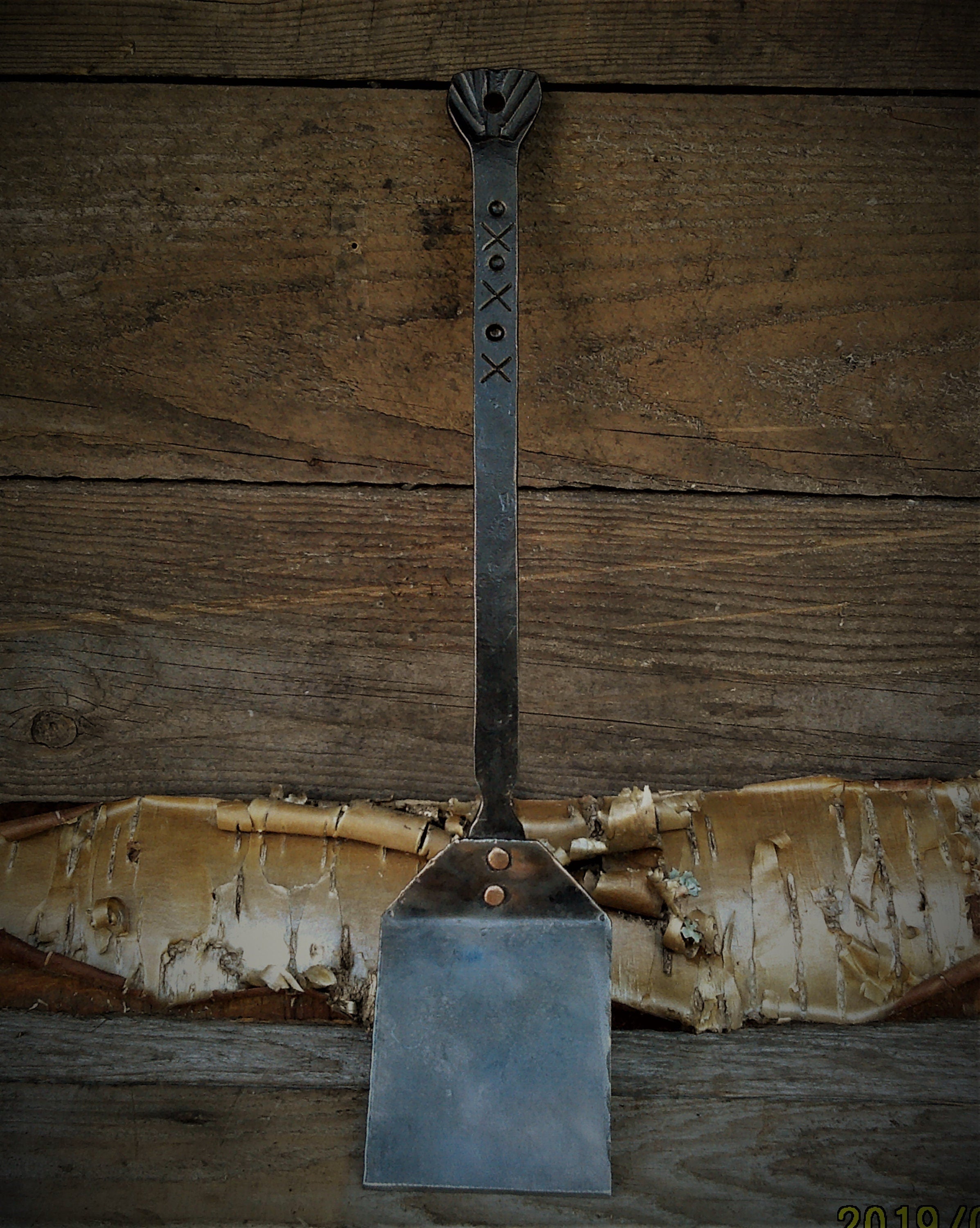 Hand forged spatula