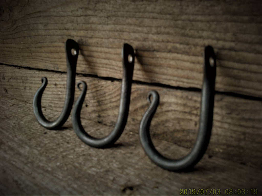 hand forged hook small