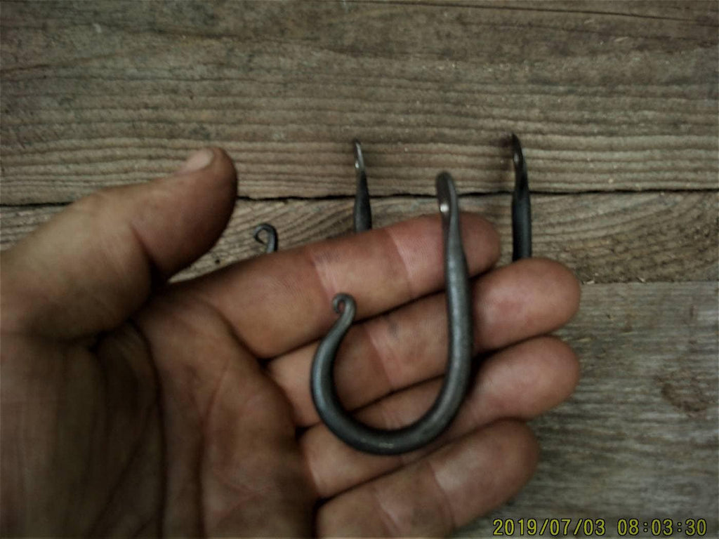 hand forged hook small